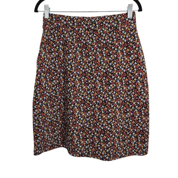 Le Lis Floral Print Skirt Womens Size Medium M - Picture 3 of 5